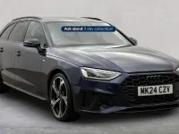 Used Audi A4 Black Edition 204 HP (150 kW) 2024 Blue Estate