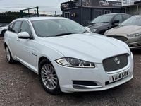 Used Jaguar XF 2014 White Estate