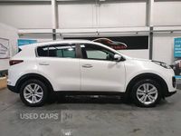 Used Kia Sportage 2017 White SUV