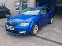 Used Skoda Octavia Elegance 148 HP (108 kW) 2014 Blue Estate
