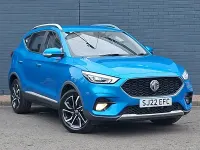 Used MG ZS Exclusive 106 HP (77 kW) 2022 Blue SUV