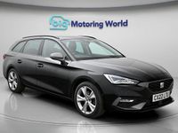 Used Seat Leon FR 110 HP (80 kW) 2022 Black Estate