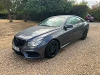 Used Mercedes E220 AMG line 2015 Grey Coupe
