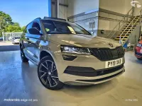 Used Skoda Karoq SportLine 150 HP (110 kW) 2019 Grey SUV