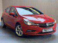 Used Vauxhall Astra SRi 150 HP (110 kW) 2017 Red Hatchback