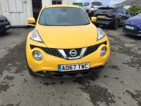 Used Nissan Juke Tekna 117 HP (86 kW) 2017 Yellow SUV