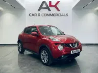 Used Nissan Juke Tekna 2016 Red SUV