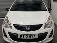 Used Vauxhall Corsa Edition 2012 White Hatchback