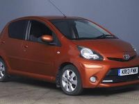 Used Toyota Aygo 68 HP (50 kW) 2013 Orange Hatchback
