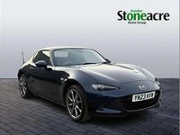 Used Mazda MX5 Exclusive-Line 129 HP (94 kW) 2023 Blue Cabriolet