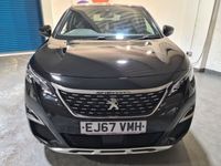 Used Peugeot 3008 GT-line 130 HP (95 kW) 2017 Black SUV