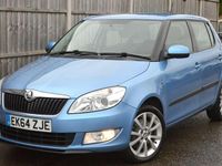 Used Skoda Fabia Elegance 105 HP (77 kW) 2014 Blue Hatchback