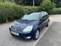 Used Ford Fiesta Zetec 79 HP (58 kW) 2005 Blue Hatchback