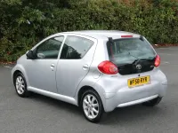 Used Toyota Aygo Platinum 67 HP (49 kW) 2008 Silver Hatchback