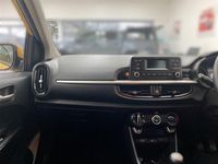 Used Kia Picanto 2023 Yellow Hatchback