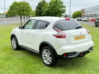 Used Nissan Juke N-Connecta 110 HP (80 kW) 2018 White SUV