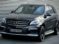 Used Mercedes ML63 AMG AMG 525 HP (386 kW) 2012 Black SUV