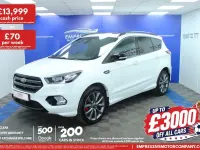Used Ford Kuga ST-Line 180 HP (132 kW) 2019 White SUV