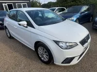 Used Seat Ibiza SE Technology 75 HP (55 kW) 2018 White Hatchback