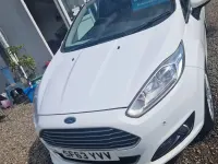 Used Ford Fiesta Titanium X 95 HP (69 kW) 2013 White Hatchback