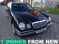 Used Mercedes E300 Elegance 1998 Black Estate