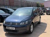 Used VW Touran 140 HP (102 kW) 2015 Blue MPV