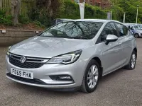 Used Vauxhall Astra Design Edition 110 HP (80 kW) 2019 Silver Hatchback