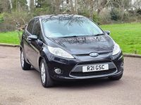 Used Ford Fiesta Zetec 96 HP (70 kW) 2011 Black Hatchback