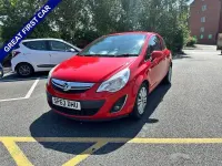Used Vauxhall Corsa 100 HP (73 kW) 2013 Red Hatchback