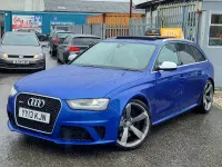 Used Audi RS4 S-Line 450 HP (330 kW) 2013 Blue Estate