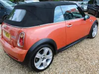 Used Mini Cooper S Cabriolet 2005 Orange Cabriolet