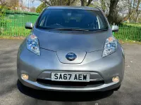 Used Nissan Leaf Tekna 80 kW (109 HP) 2017 Silver Hatchback
