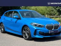 Used BMW 118 M Sport 134 HP (98 kW) 2023 Blue Hatchback