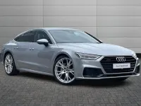 Used Audi A7 Sportback S-Line 201 HP (147 kW) 2023 Floret silver Hatchback