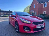 Used Kia ProCeed GT-Line S 134 HP (98 kW) 2017 Red Hatchback