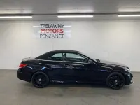 Used Mercedes E220 AMG line 2016 Black Cabriolet