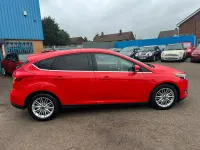 Used Ford Focus Zetec 125 HP (91 kW) 2018 Red Hatchback