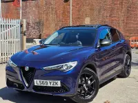 Used Alfa Romeo Stelvio 200 HP (147 kW) 2019 Blue SUV