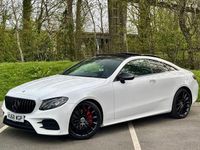 Used Mercedes E220 AMG Line Premium 2018 White Coupe