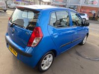 Used Hyundai i10 Style 2010 Blue Hatchback