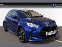 Used Toyota Yaris Hybrid Design 113 HP (83 kW) 2024 Blue Hatchback