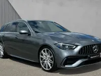 Used Mercedes C43 AMG Premium Plus 408 HP (300 kW) 2023 Selenite grey metallic