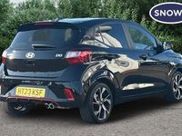 Used Hyundai i10 N Line 101 HP (74 kW) 2023 Black Hatchback