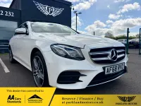 Begagnad Mercedes E350 AMG line 258 HK (189 kW) 2018 Vit Sedan