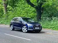 Used Audi Q7 S-Line 231 HP (169 kW) 2021 Blue SUV