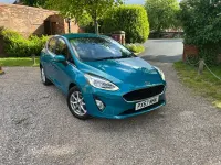Używany Ford Fiesta Zetec 2017 Niebieski Hatchback