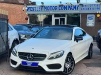 Used Mercedes C43 AMG Premium Plus 367 HP (269 kW) 2016 White Coupe