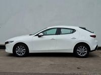 New Mazda 3 Prime-Line 140 HP (102 kW) 2025 White Hatchback