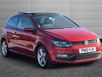 Used VW Polo SEL 110 HP (80 kW) 2015 Flash red Hatchback
