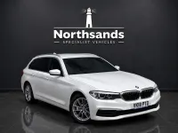 Używany BMW 520 Comfort Edition 2018 Biały Kombi